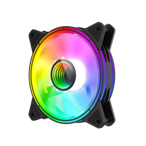 Кулер для корпуса Gamemax FN-12Rainbow-Q-Infinity