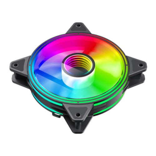 Кулер для корпуса Gamemax FN-12Rainbow-Q-Infinity