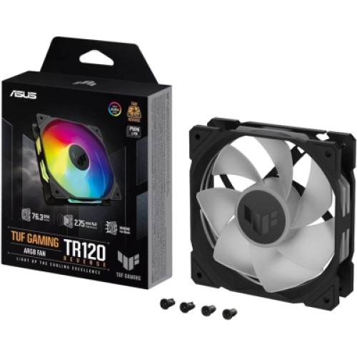 Кулер для корпуса ASUS TUF Gaming TR120 ARGB Reverse Black (90DA00D0-B09000)