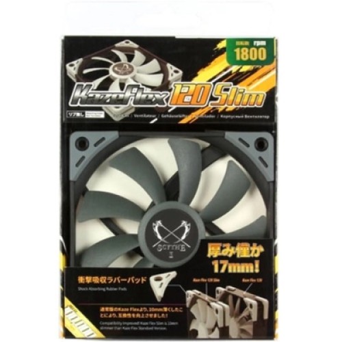 Кулер для корпуса Scythe Kaze Flex 120 mm Slim Fan (KF1215FD18)