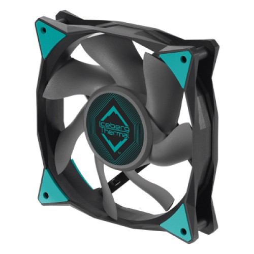 Кулер для корпуса Iceberg Group IceGALE 120mm Black (ICEGALE12-C0A)