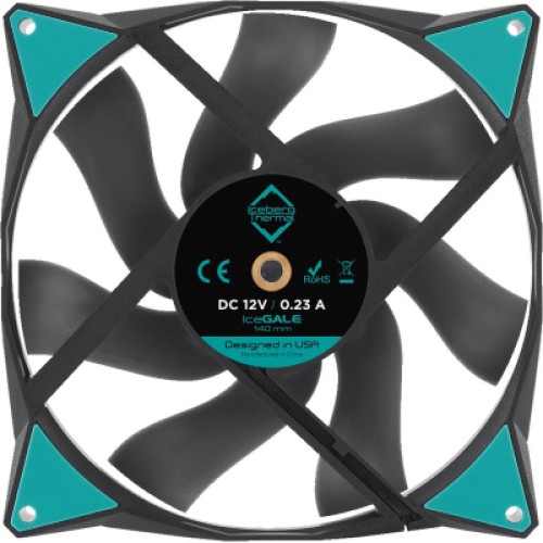 Кулер для корпуса Iceberg Group IceGALE 140mm Gray (ICEGALE14-B0A)