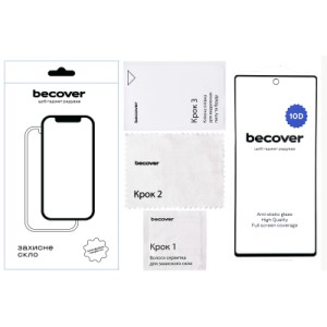Стекло защитное BeCover Google Pixel 6A 10D Black (711488)