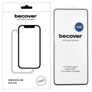Скло захисне BeCover Blackview A100 10D Black (711528)