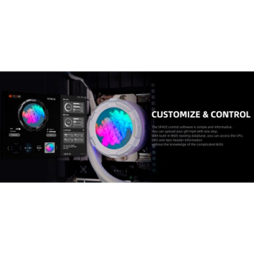 Система жидкостного охлаждения ID-Cooling SL240 XE White