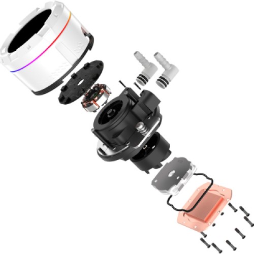 Система жидкостного охлаждения ID-Cooling SL240 XE White