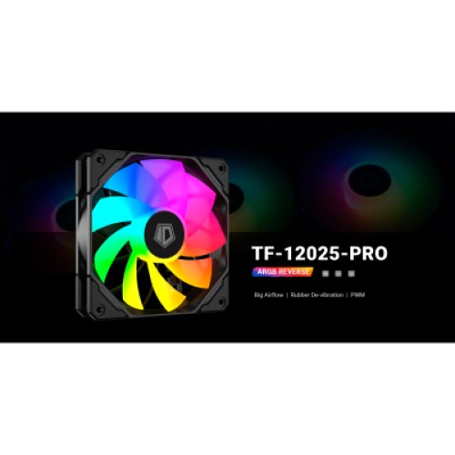 Кулер для корпуса ID-Cooling TF-12025-PRO-ARGB REVERSE