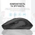 Мышка OfficePro M230B Silent Click Wireless/Bluetooth Black (M230B)