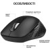Мышка OfficePro M230B Silent Click Wireless/Bluetooth Black (M230B)