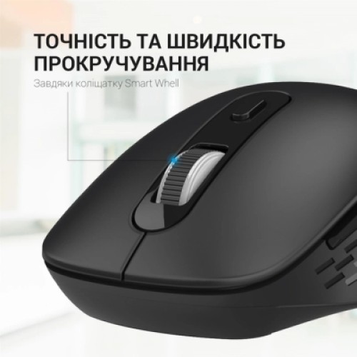 Мышка OfficePro M230B Silent Click Wireless/Bluetooth Black (M230B)