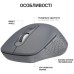 Мышка OfficePro M230G Silent Click Wireless/Bluetooth Gray (M230G)