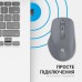 Мышка OfficePro M230G Silent Click Wireless/Bluetooth Gray (M230G)