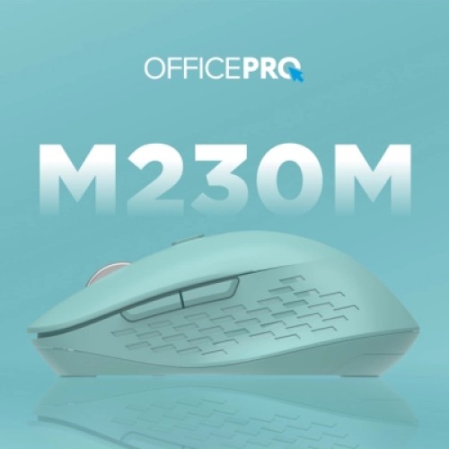 Мышка OfficePro M230M Silent Click Wireless/Bluetooth Mint (M230M)