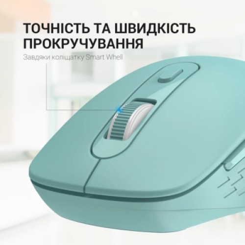 Мышка OfficePro M230M Silent Click Wireless/Bluetooth Mint (M230M)