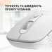 Мышка OfficePro M230W Silent Click Wireless/Bluetooth White (M230W)