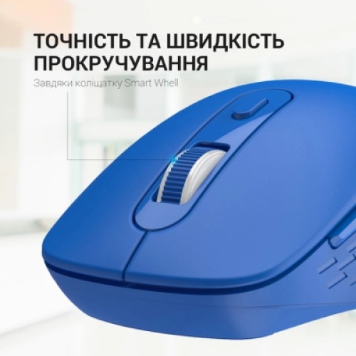 Мышка OfficePro M230C Silent Click Wireless/Bluetooth Blue (M230С)