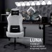 Кресло игровое Anda Seat Luna Fabric Size L Grey (AD18-44-G-F)