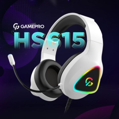 Наушники GamePro HS615 RGB White (HS615)