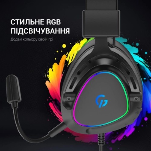 Наушники GamePro HS783 RGB Black (HS783)