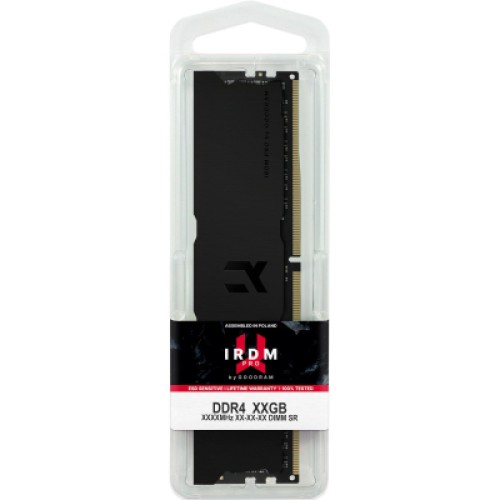 Модуль памяти для компьютера DDR4 32GB (2x16GB) 3600 MHz IRDM Pro Deep Black Goodram (IRP-K3600D4V64L18S/32GDC)