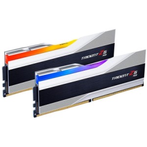 Модуль памяти для компьютера DDR5 32GB (2x16GB) 6000 MHz Trident Z5 RGB White G.Skill (F5-6000J3238F16GX2-TZ5RW)