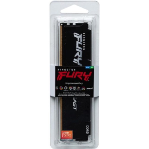 Модуль памяти для компьютера DDR5 32GB 6000 MHz Beast EXPO Kingston Fury (ex.HyperX) (KF560C30BBE-32)