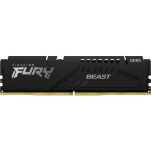 Модуль памяти для компьютера DDR5 32GB (2x16GB) 6000 MHz Beast Black XMP Kingston Fury (ex.HyperX) (KF560C30BBK2-32)