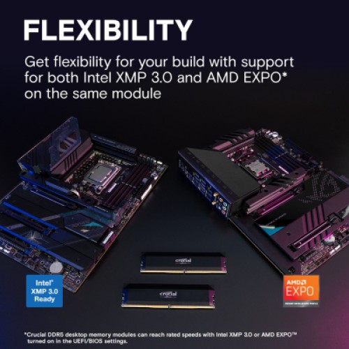 Модуль памяти для компьютера DDR5 16GB 6000 MHz Pro Overclocking Micron (CP16G60C36U5B)