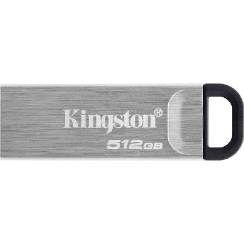 USB флеш накопитель Kingston 512GB DataTraveler Kyson Silver/Black USB 3.2 (DTKN/512GB)