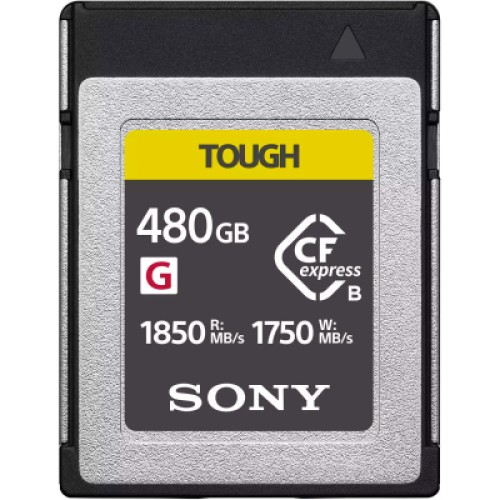 Карта памяти Sony 480GB CFexpress Type B Tough (CEBG480T.CE7)