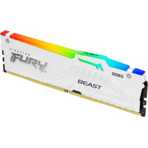 Модуль памяти для компьютера DDR5 32GB 6400 MHz Beast White RGB EXPO Kingston Fury (ex.HyperX) (KF564C32BWEA-32)