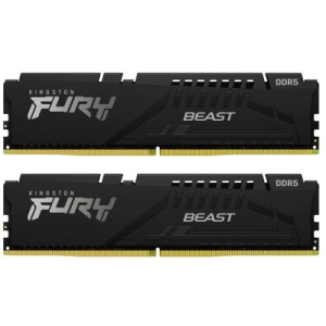 Модуль памяти для компьютера DDR5 32GB (2x16GB) 6800 MHz Beast Black EXPO Kingston Fury (ex.HyperX) (KF568C34BBEK2-32)