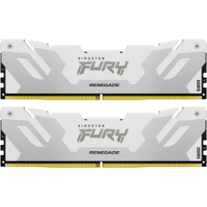 Модуль памяти для компьютера DDR5 32GB (2x16GB) 7200 MHz Renegade White XMP Kingston Fury (ex.HyperX) (KF572C38RWK2-32)