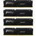 Модуль памяти для компьютера DDR5 128GB (4x32GB) 5600 MHz Beast Black XMP Kingston Fury (ex.HyperX) (KF556C40BBK4-128)