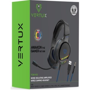 Навушники Vertux Tokyo 7.1 Mini Jack 3.5мм Blue (tokyo.blue)