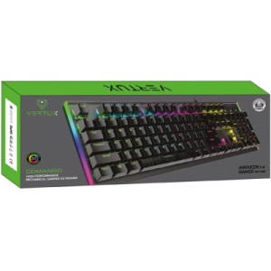 Клавиатура Vertux Comando USB Black (comando.black)