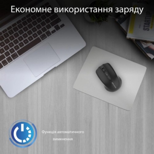 Мышка Promate Clix-8 Wireless Black (clix-8.black)