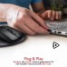 Мышка Promate Contour Wireless Black (contour.black)