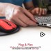Мышка Promate Contour Wireless Red (contour.red)