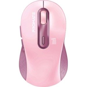 Мышка Promate Ken Wireless/Bluetooth Pink (ken.pink)
