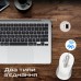 Мышка Promate Ken Wireless/Bluetooth White (ken.white)