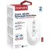 Мышка Promate Samo Wireless/Bluetooth White (samo.white)