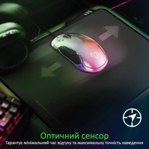 Мышка Vertux Phoenix USB Black (phoenix.black)
