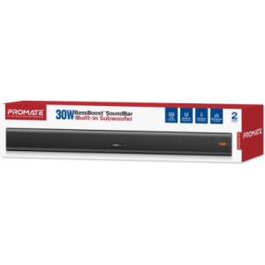 Акустическая система Promate StreamBar-30 Black (streambar-30.black)