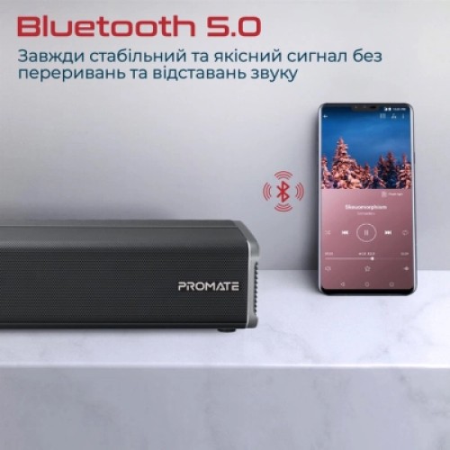 Акустическая система Promate CastBar-60 Black (castbar-60.black)