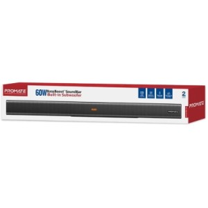 Акустическая система Promate StreamBar-60 Black (streambar-60.black)