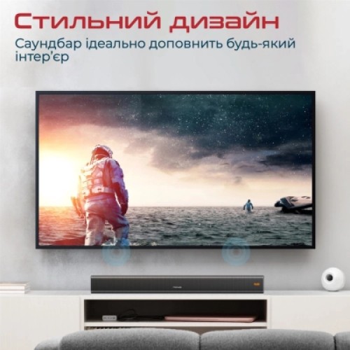 Акустическая система Promate StreamBar-60 Black (streambar-60.black)