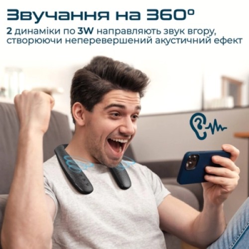 Акустическая система Promate Hook Black (hook.black)