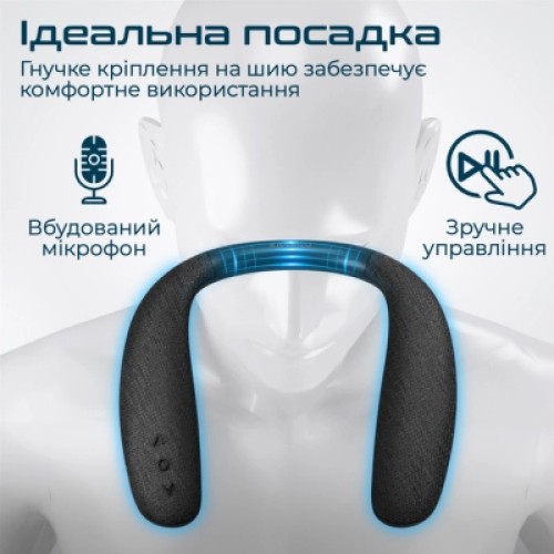 Акустическая система Promate Hook Black (hook.black)