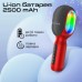 Микрофон Promate VocalMic Bluetooth 2 x AUX LED Red (vocalmic.red)